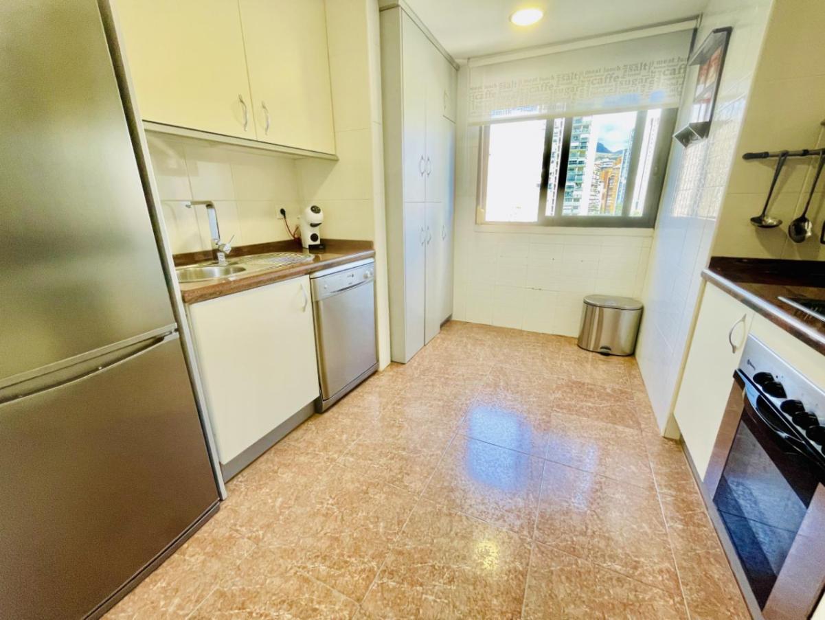 Apartamento Playa De Poniente Benidorm - Torre Dos Calas Eksteriør billede