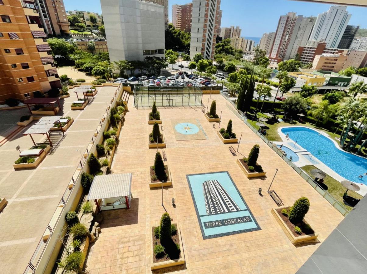 Apartamento Playa De Poniente Benidorm - Torre Dos Calas Eksteriør billede