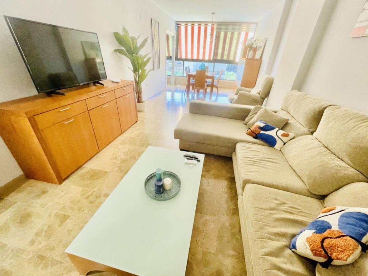 Apartamento Playa De Poniente Benidorm - Torre Dos Calas Eksteriør billede